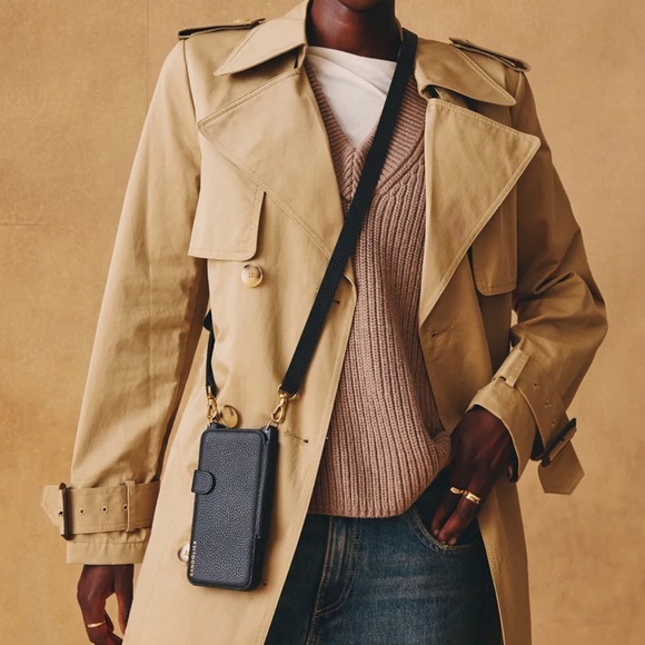 Hailey Folio Pebble Leather Crossbody Bandolier - Picture 11 of 12